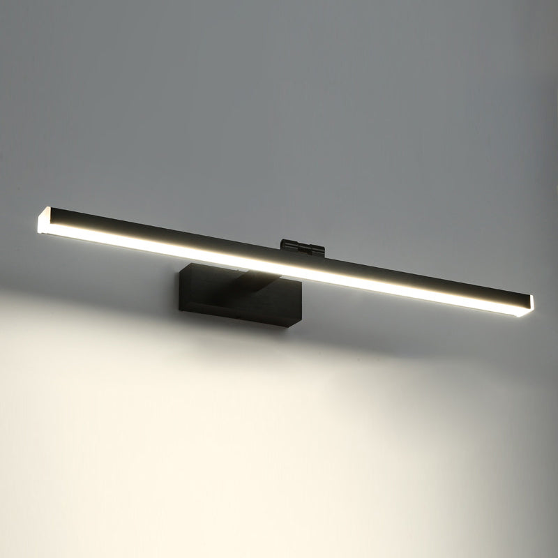 Adjustable Wall Light Modern Wrought Iron Linear Wall Sconce Mirror Front Lamp