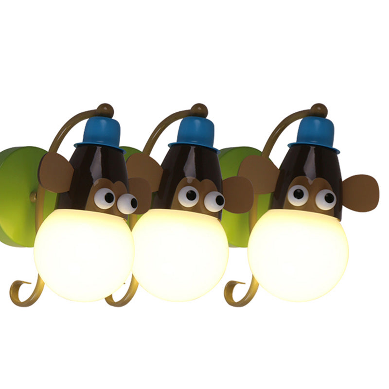 Luces creativas de luz de pared de estilo moderno Lámpara de forma de animal para la habitación del niño dormitorio