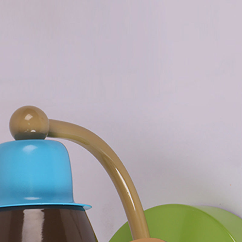 Luces creativas de luz de pared de estilo moderno Lámpara de forma de animal para la habitación del niño dormitorio