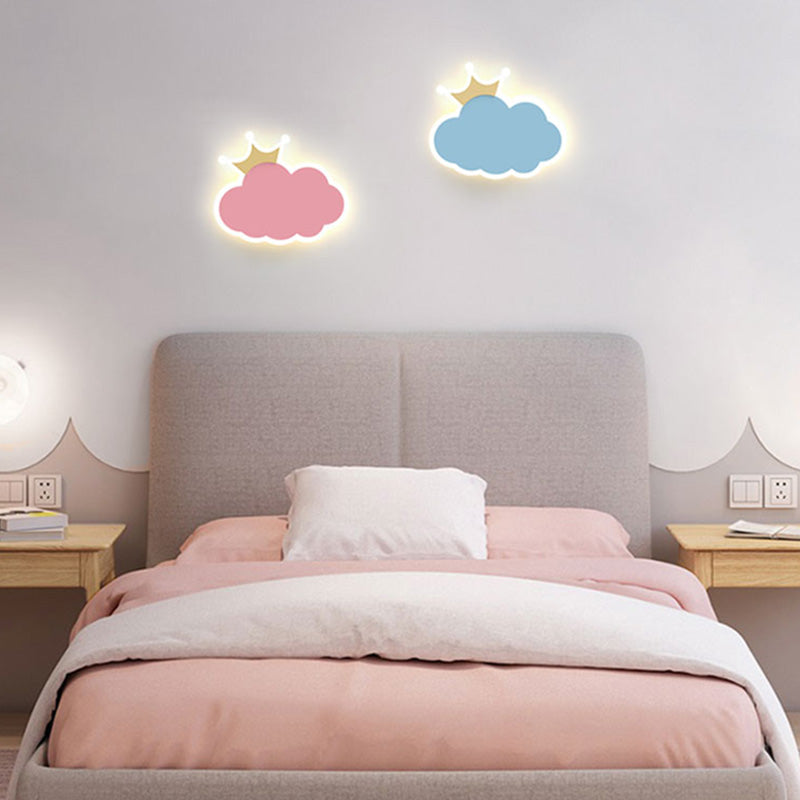Kids Multiple Shaped Wall Mounted Light Fixture Bedroom Wall Mount Light Fixture