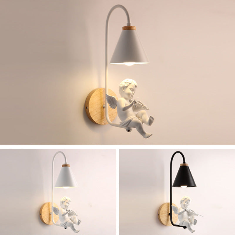 Créativité Mall Mur Sconce Boy and Girl Wall Murd Lightture For Child Room
