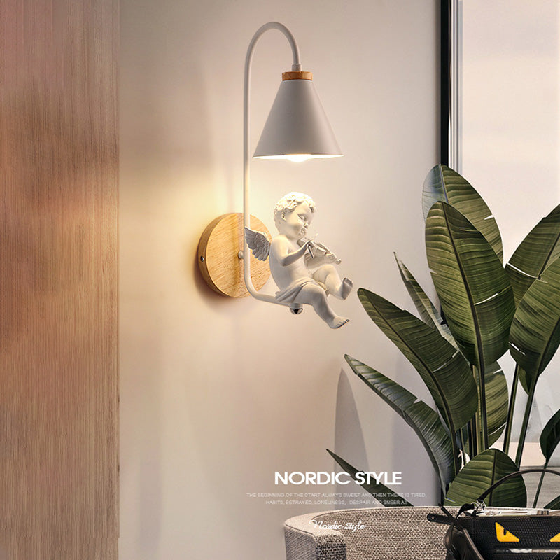 Créativité Mall Mur Sconce Boy and Girl Wall Murd Lightture For Child Room