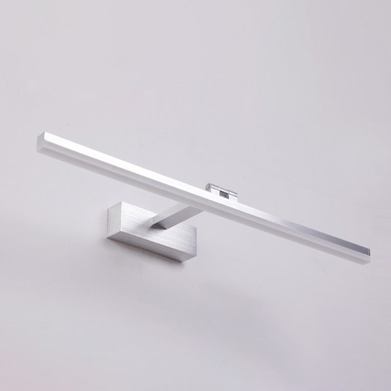 Modernist Single-Bulb Copper Mirror Front Light LED Metallic Wall Mounted Light for Bathroom