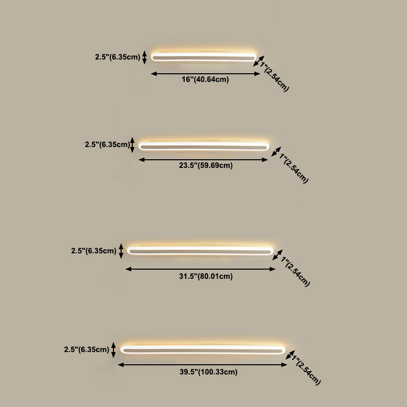 LED Wandmontage Lampe modern