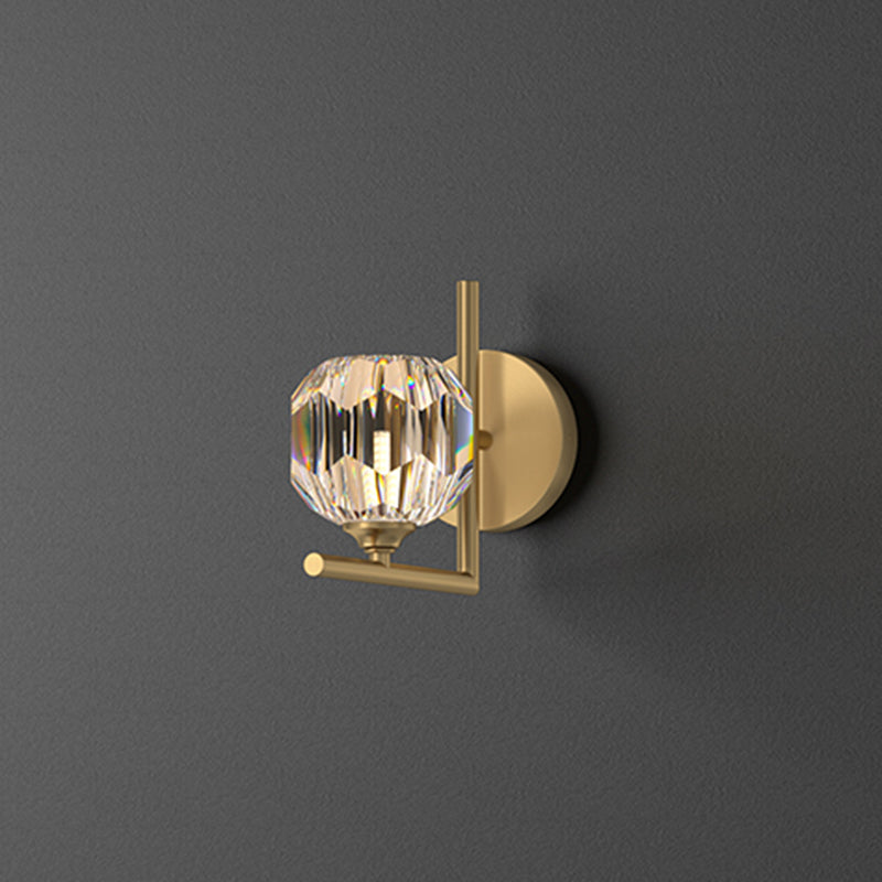 8.5"/7"/6" Wild Crystal Sconce Light Postmodern Wall Mounted Light Fixture