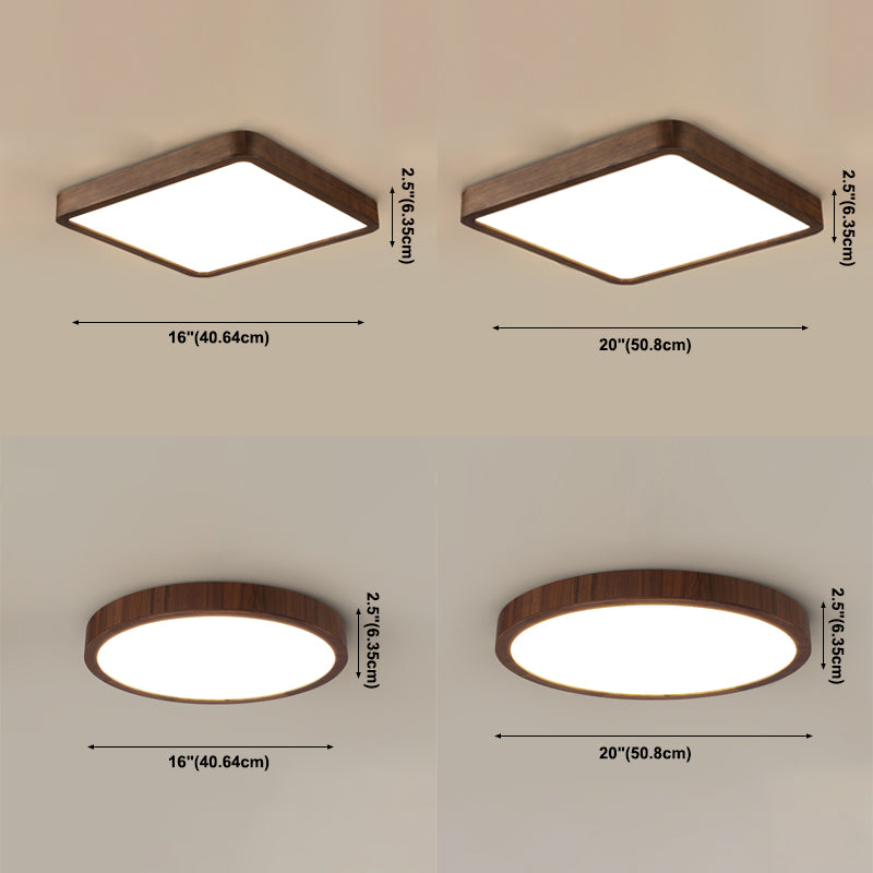 Luminaires encastrés modernes Lampe encastrée à 1 lumière avec abat-jour en acrylique