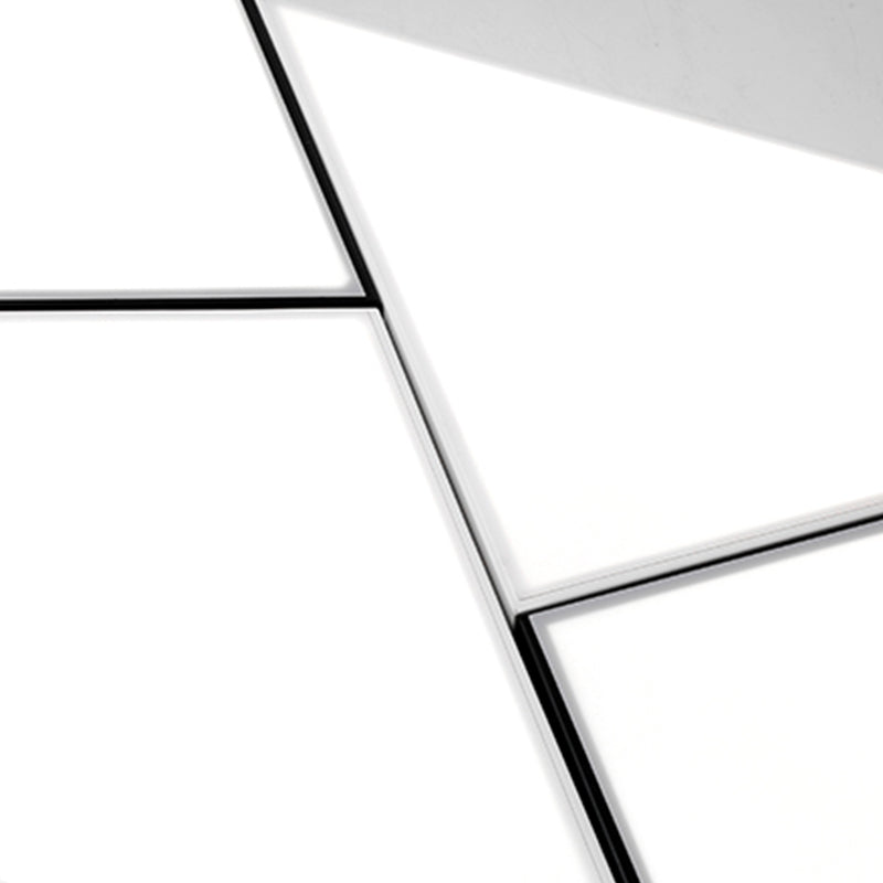 Modern Geometric LED Flushmount Ceiling Light Fixtures for Living Room