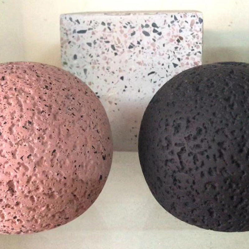 Salon rond suspendant la lumière du pendentif en pierre nordique de style nordique