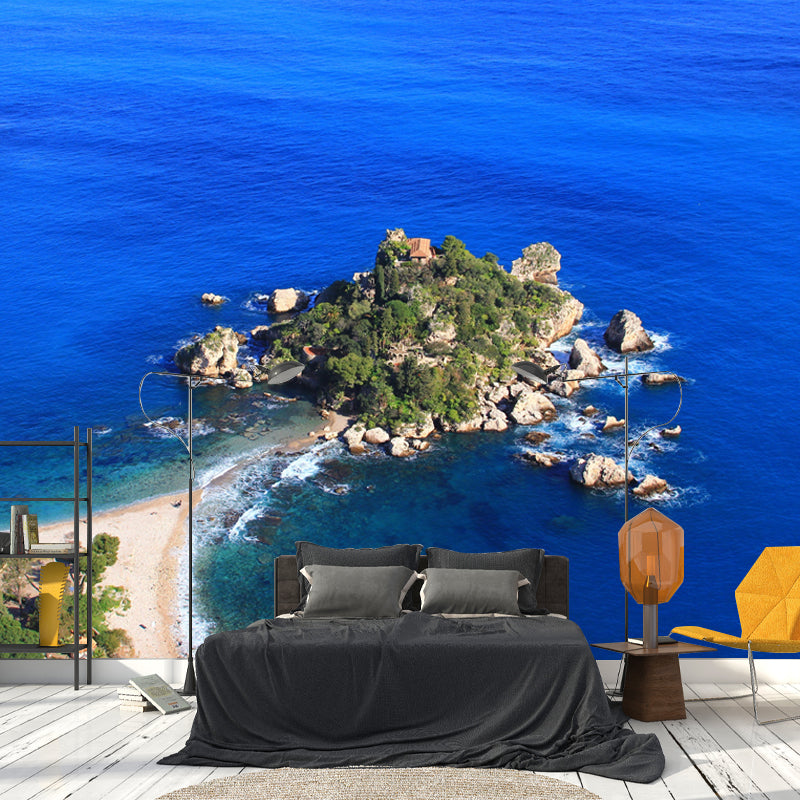 Contemporary Beautiful Seascape Mural Wall Decor Environment Friendly for Living Room