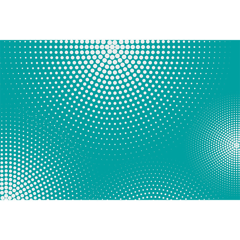 Customized Illustration Geometry Wall Mural Mildew Resistant Wallpaper for Dining Room