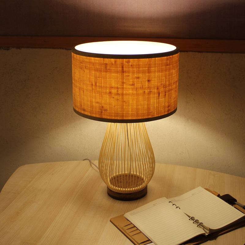Bamboo Droplet Desk Light Chine