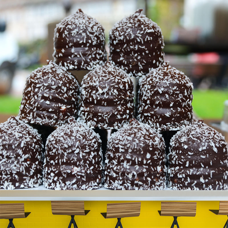 Chocolate Marshmallow Dessert Wall Mural Wallpaper Commerce Shop Water Resistant