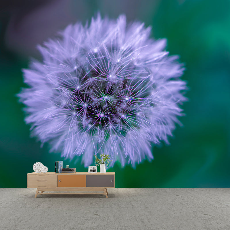 Dandelion Seed Wall Covering for Reading Room Bedroomm, Water Resistant