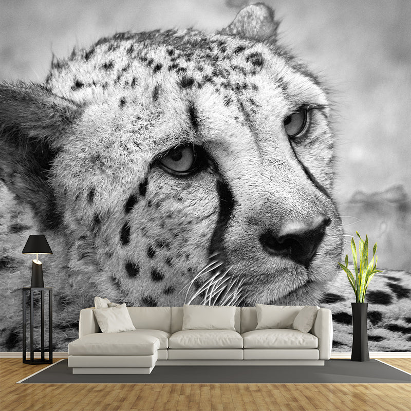 Cheetah Mural Waterproofing Wall Covering for Home Decoration, Made to Measure