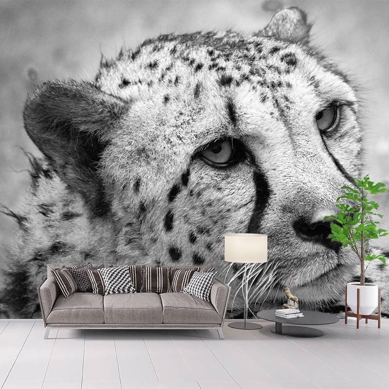 Cheetah Mural Waterproofing Wall Covering for Home Decoration, Made to Measure