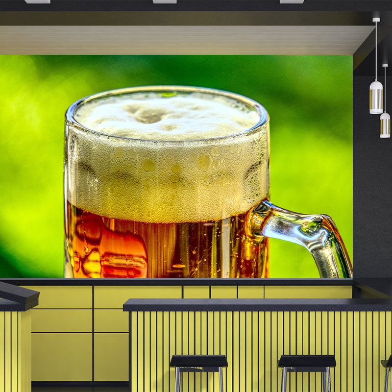 Beer Commercial Wine Bar Decorative Painting Wall Art, Personalized Size