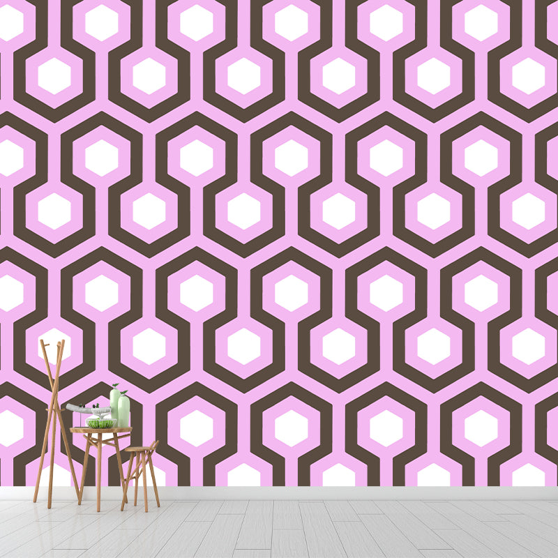 Simple Geometric Illustration Modern Style Wall Covering for Home, Personalized Size