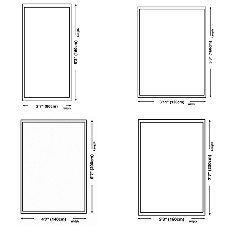 Grey Modern Carpet Polyester Graphic Carpet Washable Carpet for Home Decoration