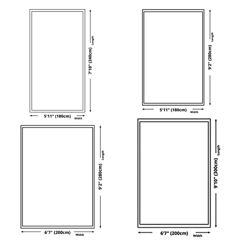 Grey Modern Carpet Polyester Graphic Carpet Washable Carpet for Home Decoration