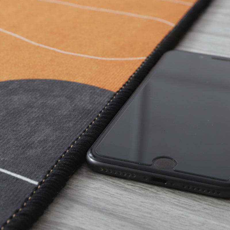 Beige Modern Area Carpet Geometrict Pattern Polyester Area Rug Stain Resistant Rug for Home Decor