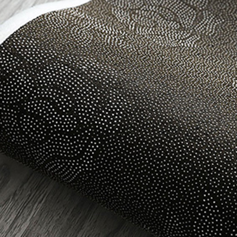 Modern Living Room Area Rug Abstract Pattern Polyester Stain Resistant Rug for Home Decor