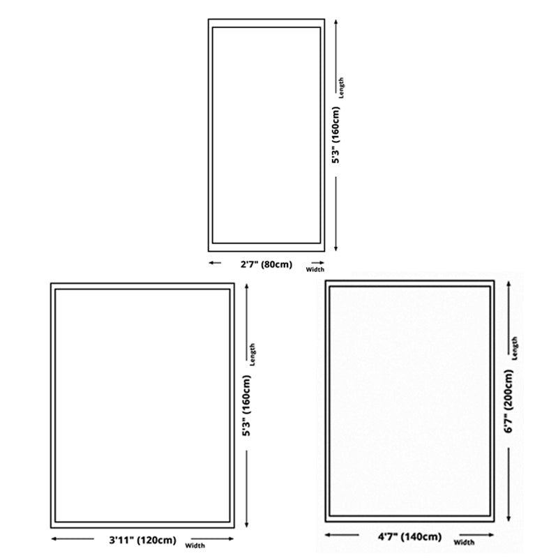 Fancy Indoor Rug Classic Geometric Pattern Rug Living Room Polyster Carpet with Non-Slip Backing