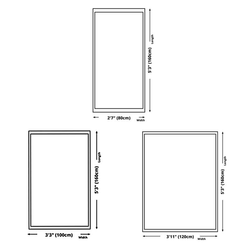 Modern Geometric Indoor Rug Minimalist Polyster Carpet Washable Non-Slip Area Carpet for Living Room