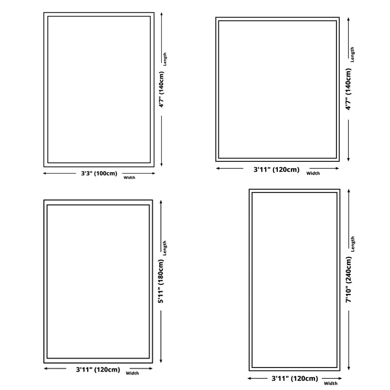 Beige Modern Rug Polyester Color Block Rug Non-Slip Backing Rug for Living Room