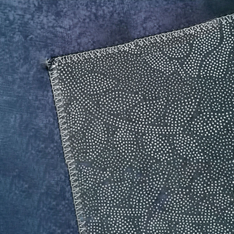 Orange Modern Carpet Polyester Line Carpet Non-Slip Backing Carpet for Living Room