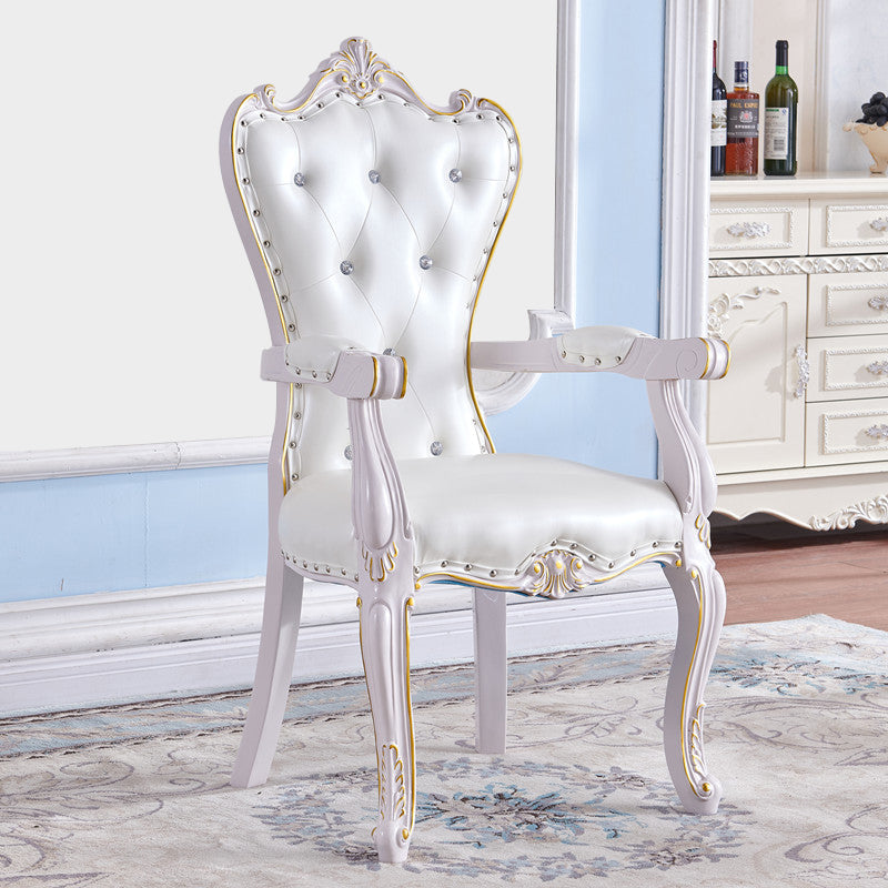 Chaise de baignoire solide de style bouleau de style Europe