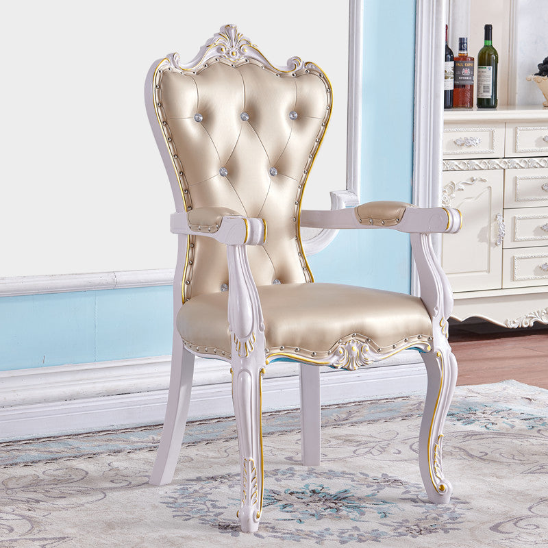 Chaise de baignoire solide de style bouleau de style Europe