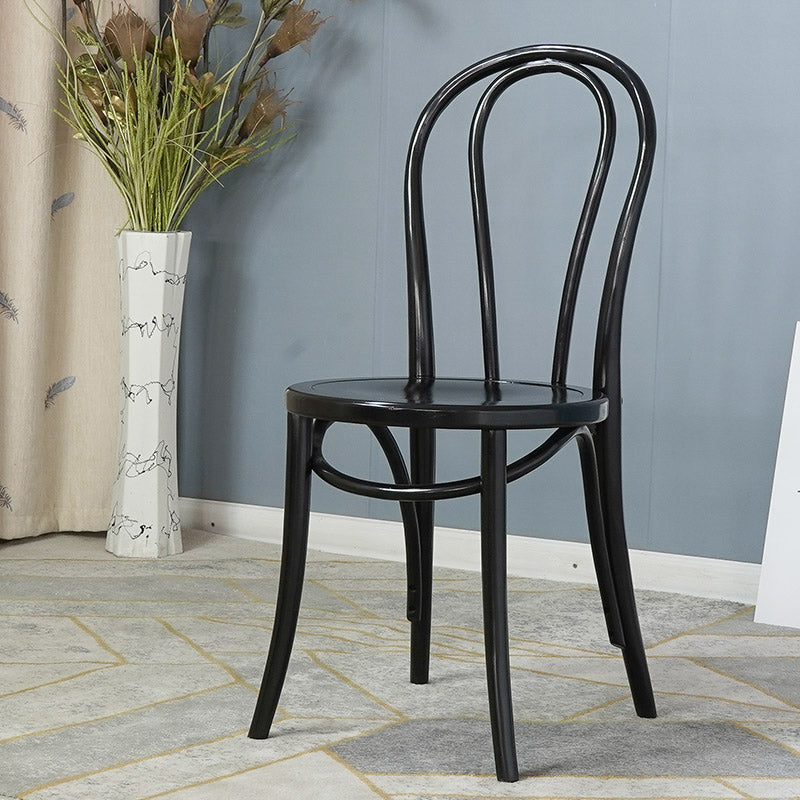 Bentwood Armless Side Dining Chairs Country Style Wood Dining Room Chair