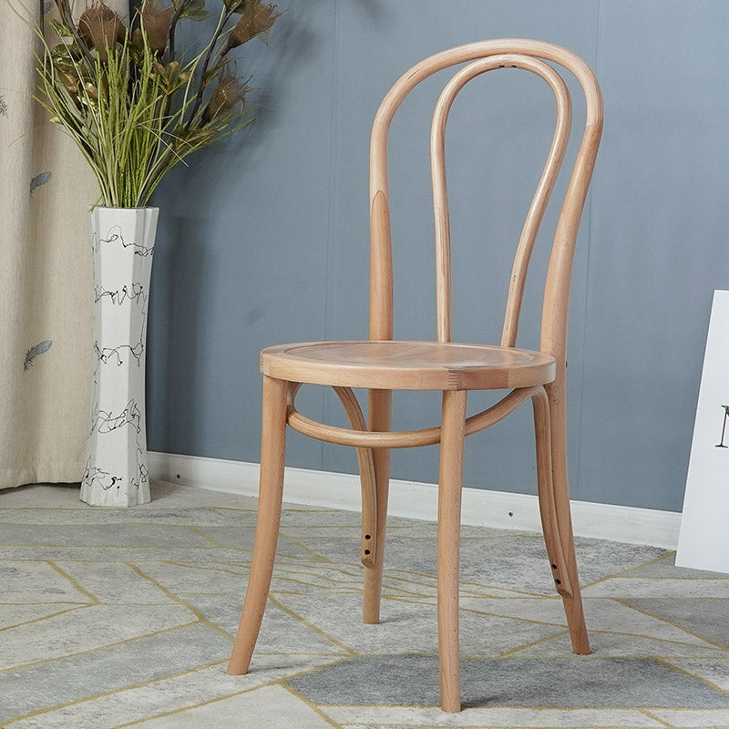 Bentwood Armless Side Dining Chairs Country Style Wood Dining Room Chair
