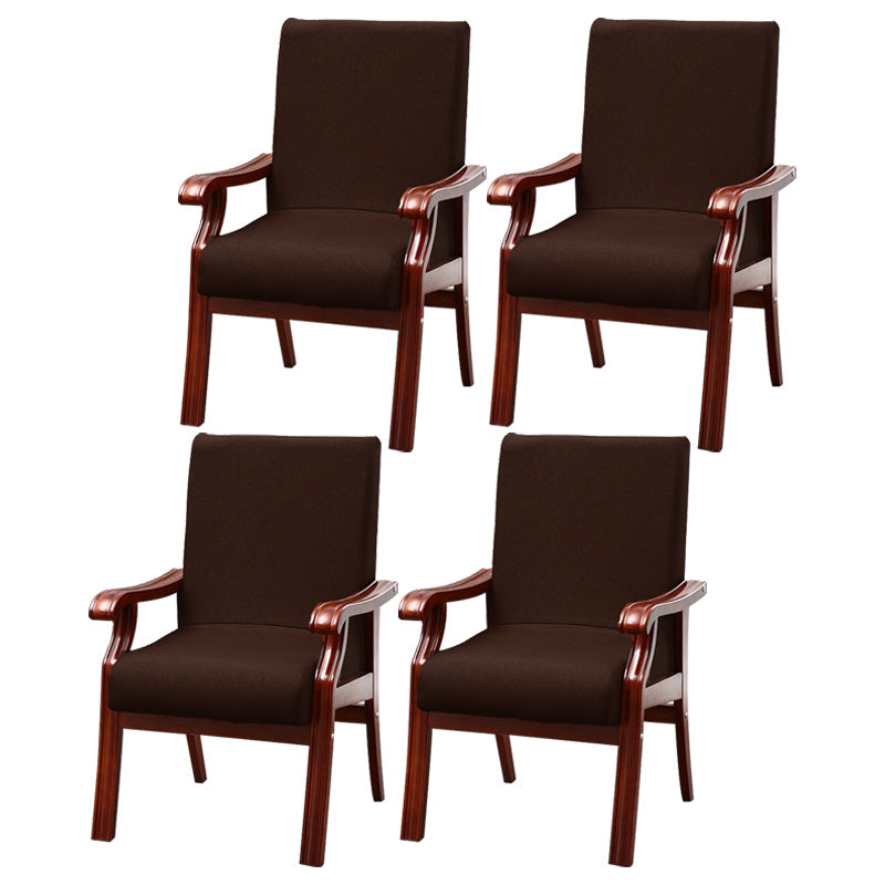 Chaise de salle à manger de cuisine de Style traditionnel, fauteuil de salle à manger à dossier solide pour un usage domestique