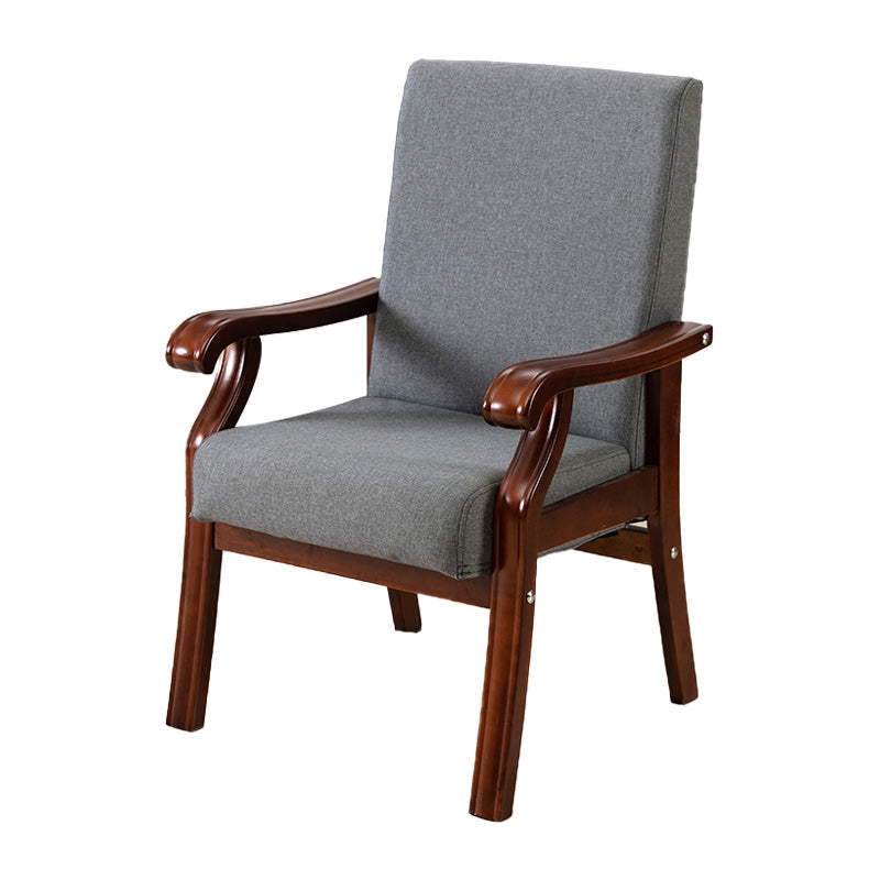 Chaise de salle à manger de cuisine de Style traditionnel, fauteuil de salle à manger à dossier solide pour un usage domestique