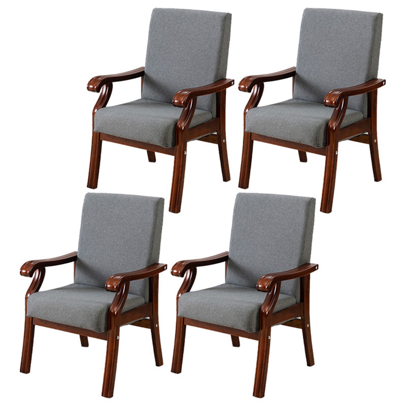 Chaise de salle à manger de cuisine de Style traditionnel, fauteuil de salle à manger à dossier solide pour un usage domestique
