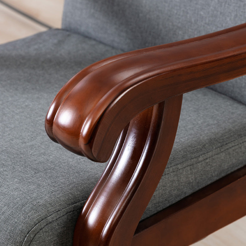 Chaise de salle à manger de cuisine de Style traditionnel, fauteuil de salle à manger à dossier solide pour un usage domestique