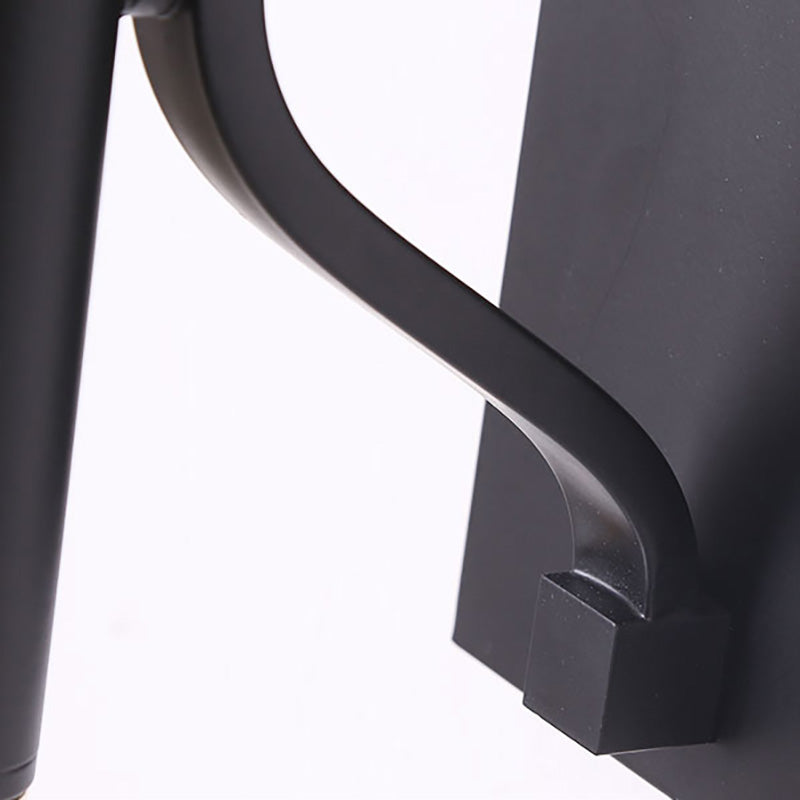 16"/18.5" W Cone Wall Mount Lighting Minimalism Metallic 1 Light Black/Flaxen Wall Sconce Light for Bedroom