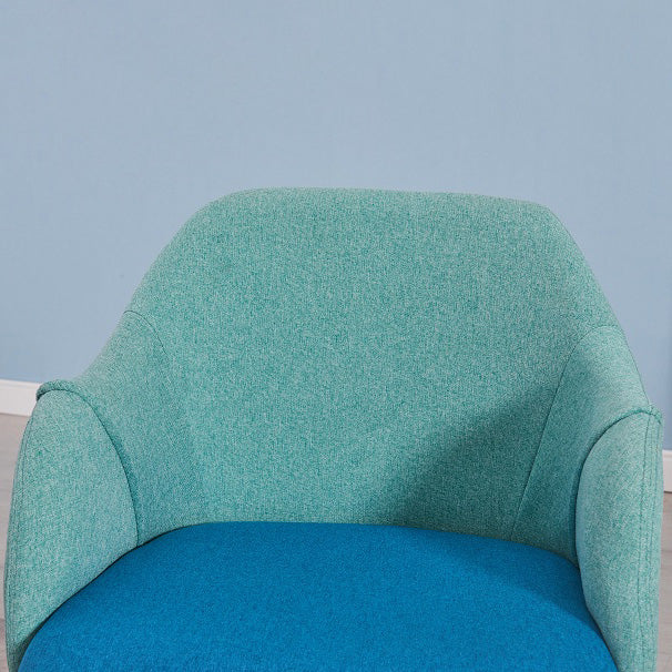 Nordic Style Solid Wood Dining Room Chair Upholstered Arm Chair for Home Use