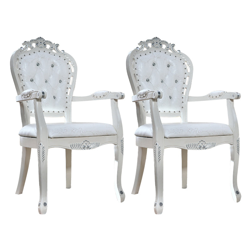 Fauteuil de salle à manger rembourré de style européen, chaise de salle à manger ouverte pour restaurant