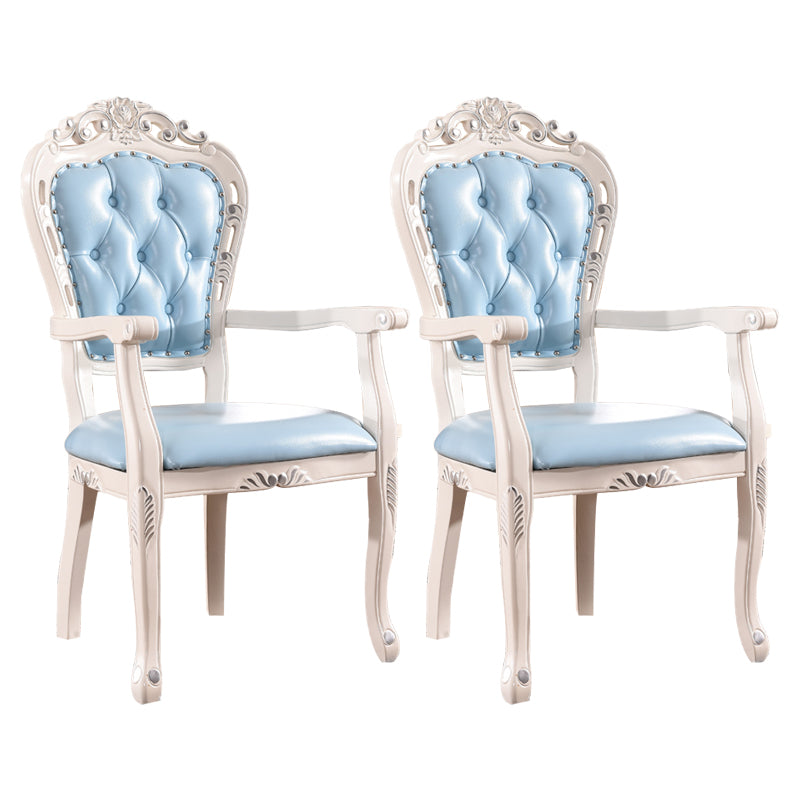 Fauteuil de salle à manger rembourré de style européen, chaise de salle à manger ouverte pour restaurant
