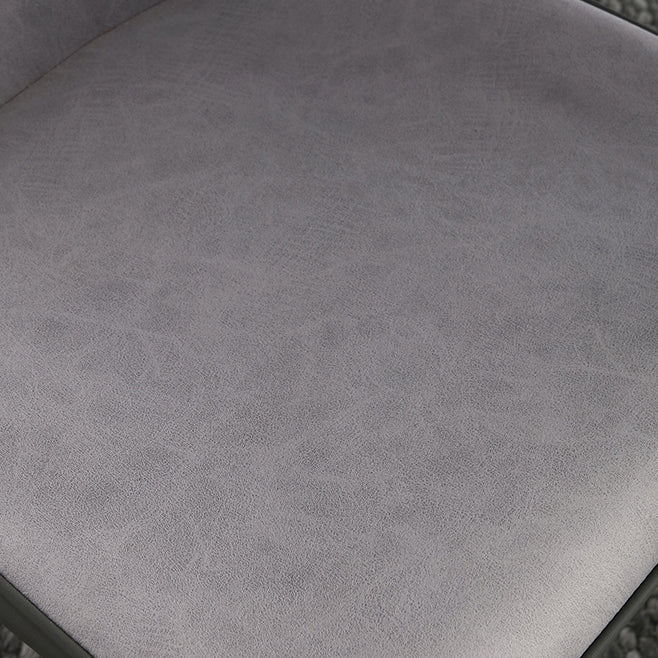 Contemporary Metal Dining Room Armless chairs Upholstered Side Chairs for Home Use