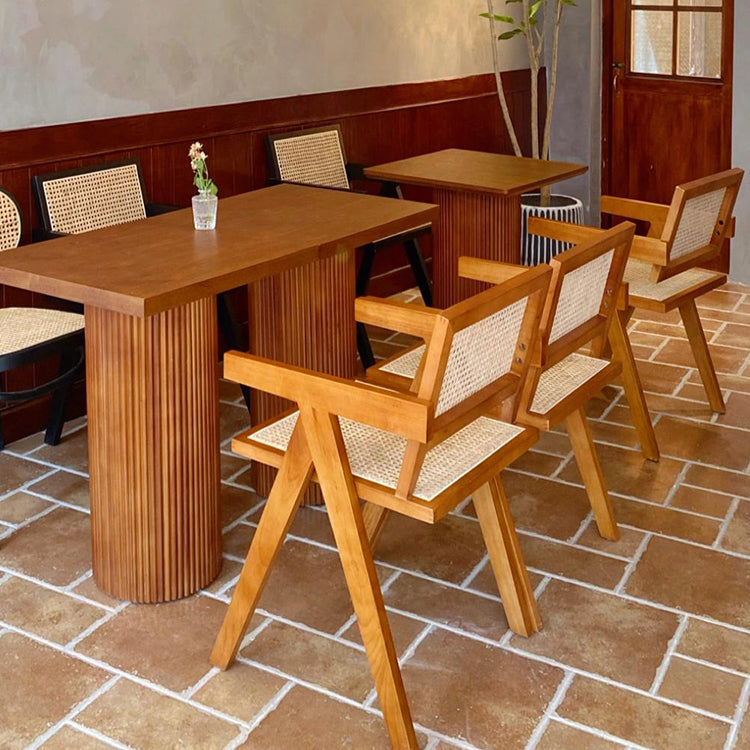 Chaise de salle à manger de style contemporain Solide Solid Wabel