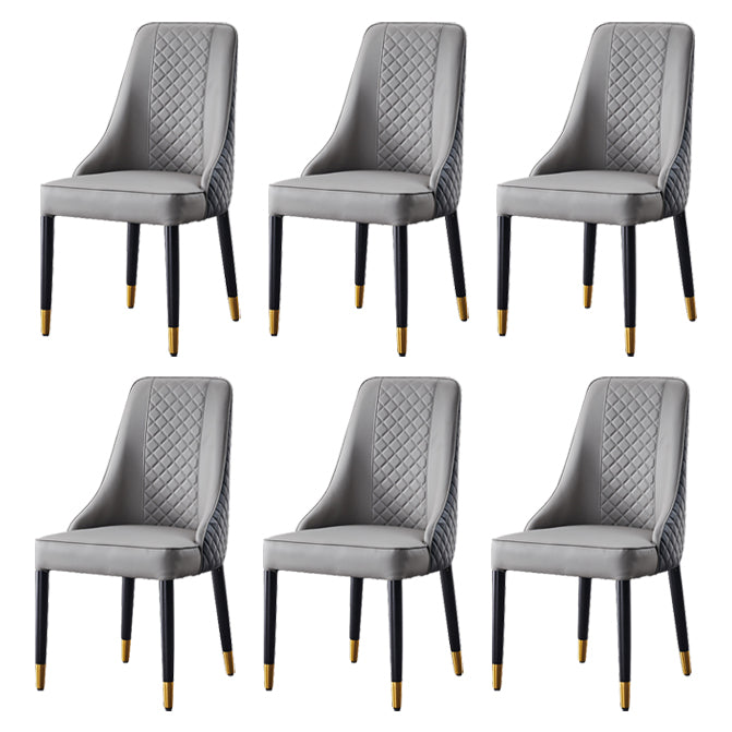 Chaises de salle à manger en bois de style scandinave, chaise Parsons sans bras pour salle à manger