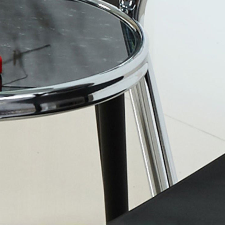 Simplicity Dining Site Table Tempered Glass Dining Room Home Furniture