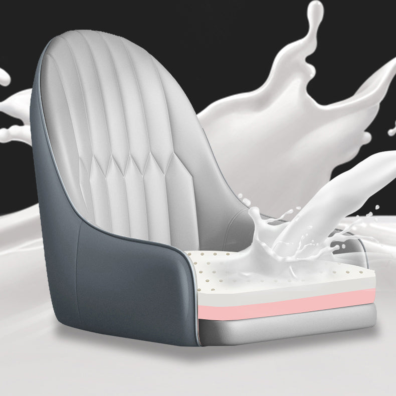 Chaises de salle à manger de style scandinave en métal, chaise Parsons avec bras