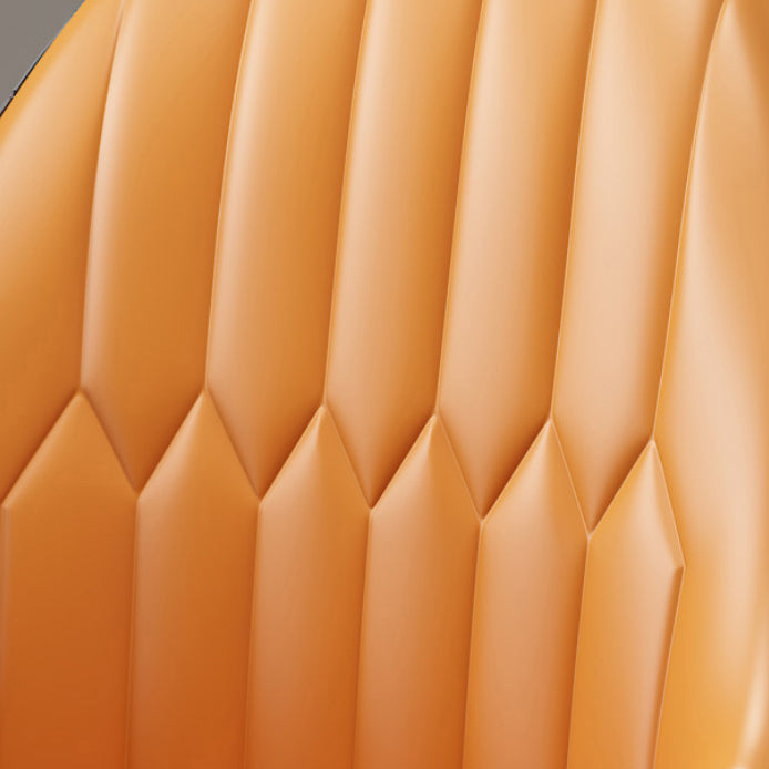 Chaises de salle à manger de style scandinave en métal, chaise Parsons avec bras
