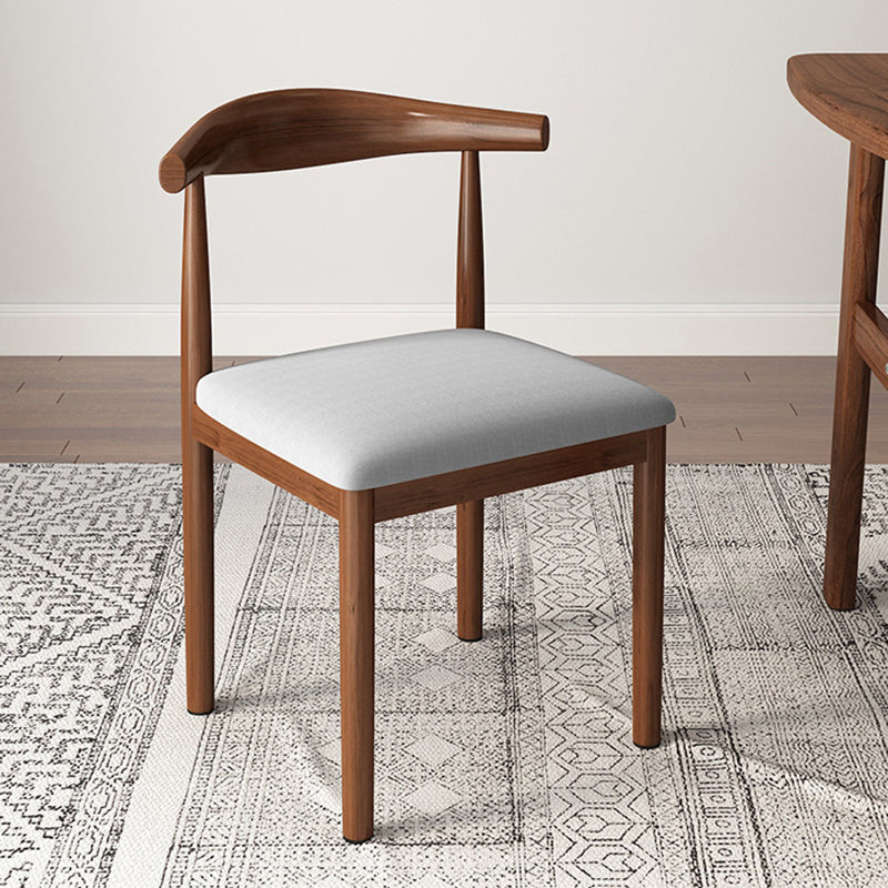 Contemporary Style Metal Chair Kitchen Dining Room Open Back Side Chairs
