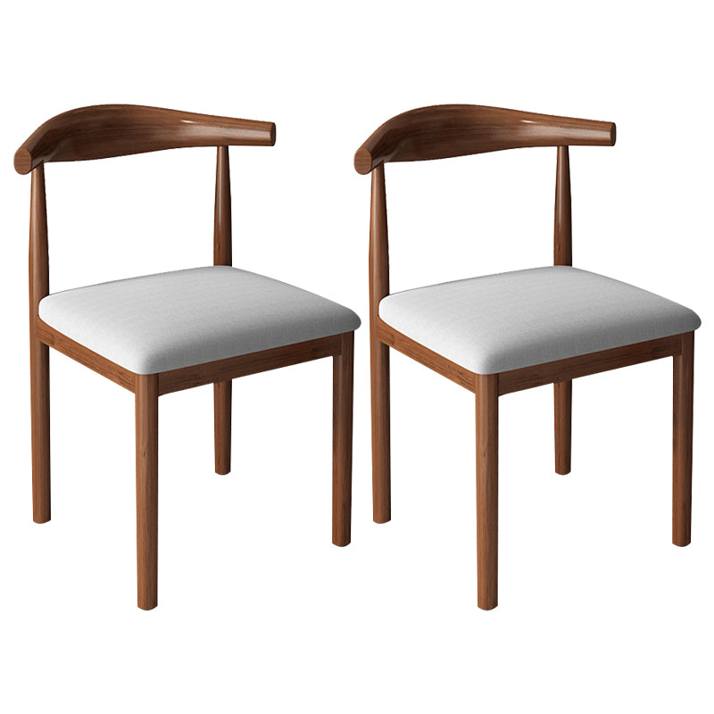 Contemporary Style Metal Chair Kitchen Dining Room Open Back Side Chairs