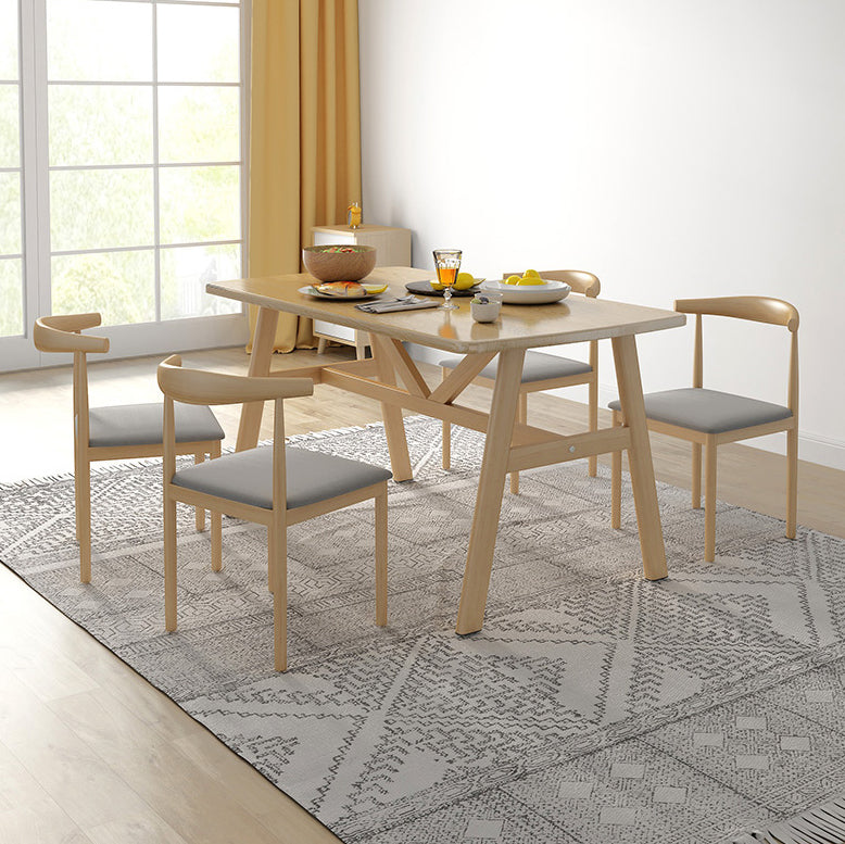 Contemporary Style Metal Chair Kitchen Dining Room Open Back Side Chairs
